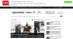 Desktop Screenshot of directory.equestriannewsni.co.uk